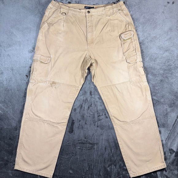 5.11 Tactical Series Other - 5.11 Tactical Series 74251 Mens Khaki Cotton Canvas‎ Cargo Work Pants 40x32